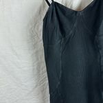 Free People  Intimately Body Con Stretchy Black Mini Dress Photo 3