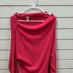 Free People  We the Free Coral Boatneck Top size XS Photo 6