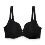 Natori Chic Comfort Bra Size 36C Black Sweetheart Contour Underwire NEW Photo 4