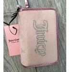 Juicy Couture Pink Wallet | Rhinestone Logo | Double Zip | New Photo 2