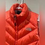 The North Face  550 Puffer Vest Orange Photo 2