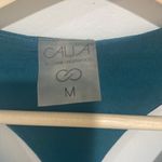 Calia by Carrie Underwood green and black stripe racer back shirt! Size M Photo 4