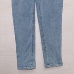 Simple Society  Denim Women's 5/27 Light Wash High Waisted Paperbag Mom Jeans Photo 3