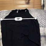 Old Navy  Black Sleeveless High Low Tunic Top Medium Photo 5