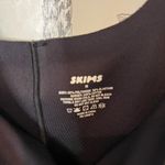 SKIMS BODY TANK DRESS black ONYX built in shapewear balconette top M Photo 4