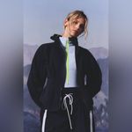 Free People Movement Gia Fleece Jacket Size Medium Black Photo 3