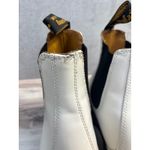 Dr. Martens  2976 YS Womens US 7 Platform Smooth White Leather Chelsea Boots‎ Photo 2