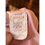Vintage Pink Chiffon Lace Long Nightgown Sheer Barbie Cottage Large 60's Photo 12