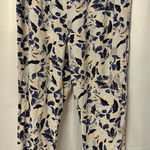FatFace Women’s Tapered Floral Patterned Pants 34” Waist Blue Size 30 Photo 0
