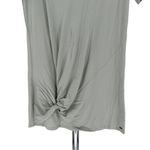 n:philanthropy  Leonardo Twist Hem Dress Sage size Medium NWT Short Sleeve Photo 3