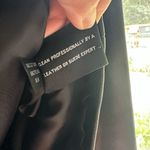 Ellen Tracy 100% genuine Black Leather Jacket lined with pockets Photo 3