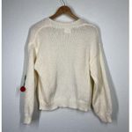 Luna Ivy 3D Cherry Knit Cardigan Sweater XS Oversized Anthropologie Photo 4