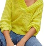 Anthropologie  Yellow Honore Wool Blend Sweater | U.S. Woman’s Small Photo 0