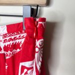 Soft Surroundings Grecian Vase Red & White Maxi Skirt Medium Tall Quiet Luxury Photo 3