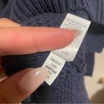 Athleta  Sunset Lace-Up Textured Lightweight Boho Sweater Winter Size XXS Photo 3