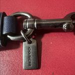 Coach  navy key fob valet key chain EUC (or never used)
$160 Photo 3