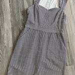 Harper  striped dress size L black and white Photo 0