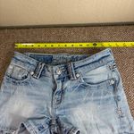 Miss Me The M Series jean shorts distressed embroidered Logo Sz 27 Biker Grunge Photo 6