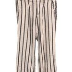Sanctuary  Size 24 Wide Leg Loose Pants Lightweight Striped Casual Summer Cropped Photo 0