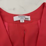 Thakoon Teaberry V neck Dress Sz 6 Coral Pink Effortless Chic Feminine ASOTV Photo 3