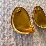 Vintage Multicolor Hand‎ Painted Earrings Green Photo 3