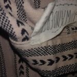 Sweet Wanderer  L Salmon Black Baja Tunic Top Photo 5