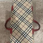 Burberry Vintage Blue Label Tote Hand Bag Nova Check Photo 6