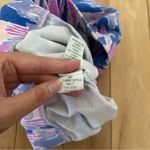 Lilly Pulitzer  Yasmin Brilliant Blue Its Electric Pink Coral  Shorts Size M Photo 4