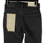 Everlane Womens The Original Straight Cheeky Jeans Stretch Coal Black 23 Crop Photo 7