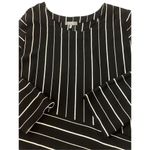 Habitat knit pullover dress back & white stripe XL Photo 2