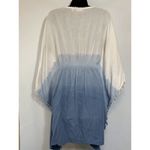 New York Company Womens Mini Dress Embellished Floral Gradient Blue White Small Photo 2