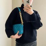 ZARA LEATHER CHAIN SHOULDER BAG Photo 0