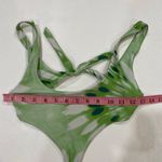 Aerie  Green Tie Dye Cut Out One Piece Swimsuit Women’s Small Photo 3