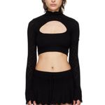 Danielle Guizio Sweater With Cutout Photo 0