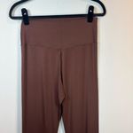 Aerie  Offline Real Me Flare High Rise Crossover Waist Leggings Pants Brown Sz XL Photo 6