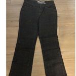 DKNY  SOHO Boot Cut Jeans Black size 12 27” inseam Photo 0