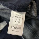 Venus  Slim Leg Pants Faux Pocket Stretch Pull-On Dark Wash S Photo 3