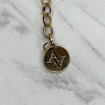 Adrienne Vittadini Gold Rhinestone Chain Link Belt One Size (OS) ✨ Photo 2