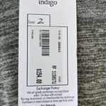 Indigo USA Green Fringe Tassel Shift Dress NWT Size 2 Boho Casual Photo 4