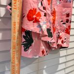 C/MEO COLLECTIVE Floral Ruffle Square neck Mini Dress Party Cocktail Pink XXS Photo 5