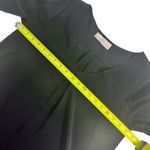 Amanda Uprichard  Silk Cold Shoulder Black Midi Dress Photo 5