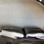 Donna Karan Valley Stream Black Leather Tote with Gold Accents NWT Photo 7