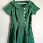 Wedtrend Women's 1950s Vintage Audrey Hepburn Cocktail Swing Dress L Green Size L Photo 6
