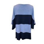 Lafayette 148 Sweater Women’s XL* Gray Black Wool Short Sleeve Boxy Soft Fall Photo 2