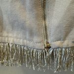 Anthropologie Sunday in Brooklyn Gold Fringe Top XS CUTE country Photo 5