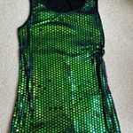 Balera Dancewear Balera Green and Black Sparkle Tank Top Dance Costume Photo 0