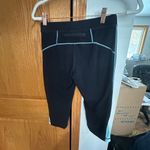 FILA  Black Leggings with Blue Trim Photo 1