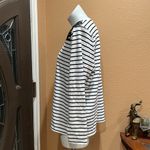 Lane Bryant  striped embroidered sweatshirt Photo 3