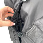 S13 Alps Parka Faux Fur Trim Down Hooded Puffer Coat Black Size Medium Photo 6