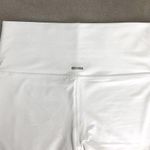 Aerie  White Cropped High-Waisted Leggings Size M Photo 4